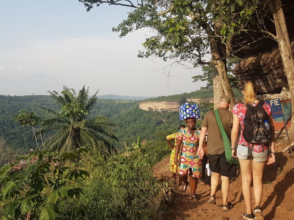 hike mountains on your trip to Ghana