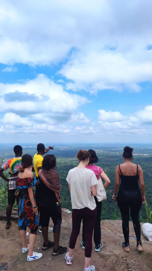 The prayer mountain is one of the things to do around Kumasi and Banko