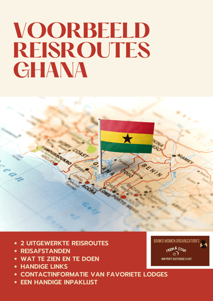 voorbeeld reisroutes Ghana gratis